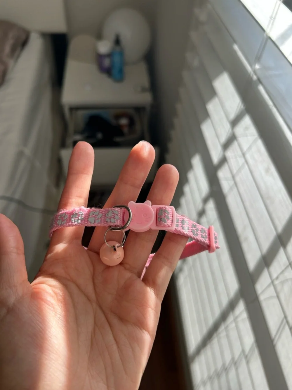 AIRTAG CAT COLLAR WITH BELL